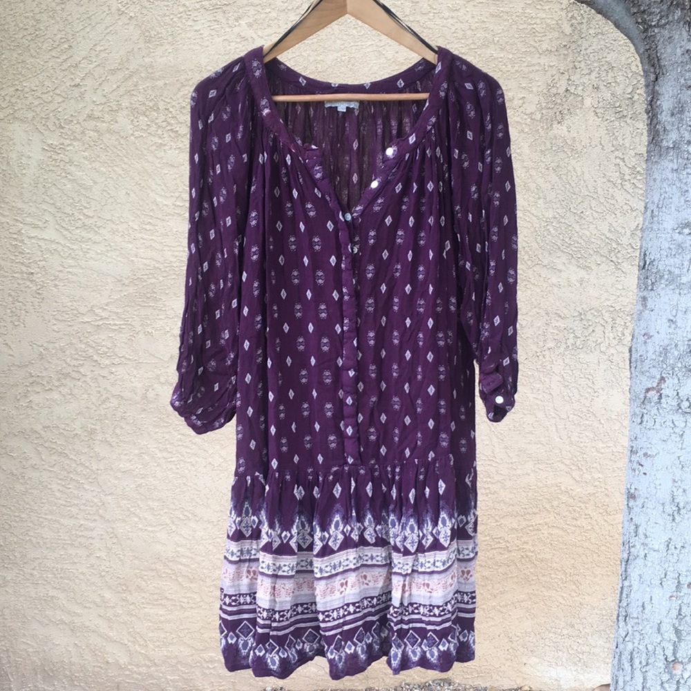 Cost Plus Purple Dress